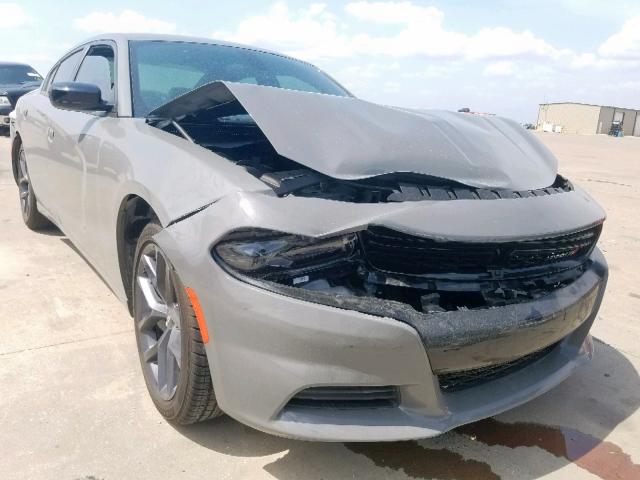 2C3CDXBG7KH572383 - 2019 DODGE CHARGER SX GRAY photo 1