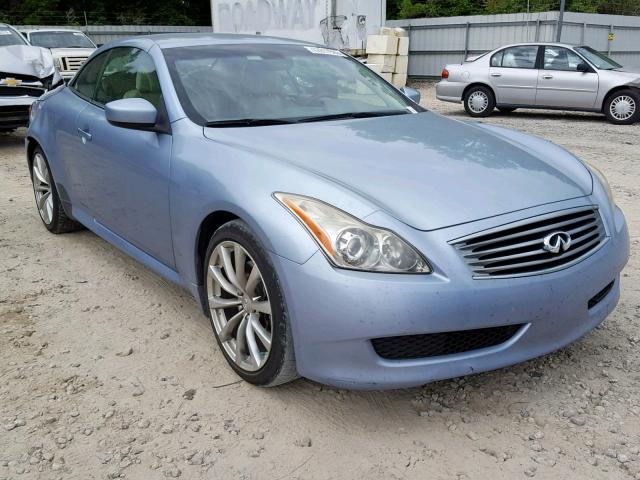 JN1CV6FE0AM354859 - 2010 INFINITI G37 BASE BLUE photo 1