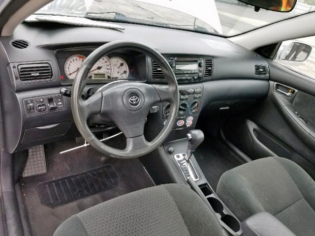 1NXBR32E27Z865561 - 2007 TOYOTA COROLLA CE SILVER photo 9