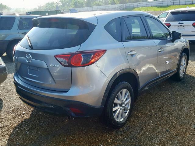 JM3KE2BE0E0325292 - 2014 MAZDA CX-5 SPORT GRAY photo 4