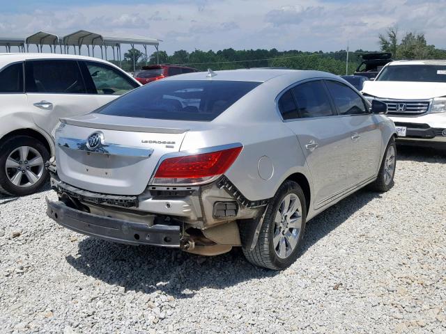 1G4GC5EC0BF133696 - 2011 BUICK LACROSSE C SILVER photo 4