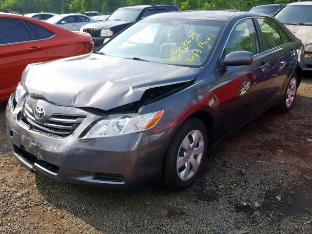 JTNBE46K473037910 - 2007 TOYOTA CAMRY NEW GRAY photo 2