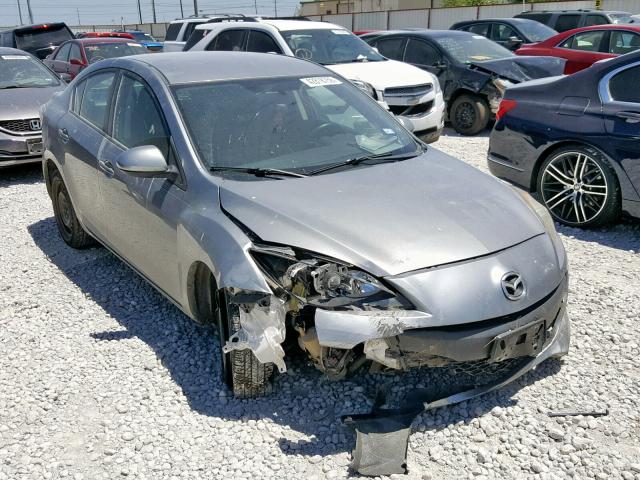 JM1BL1U77D1701504 - 2013 MAZDA 3 I SILVER photo 1