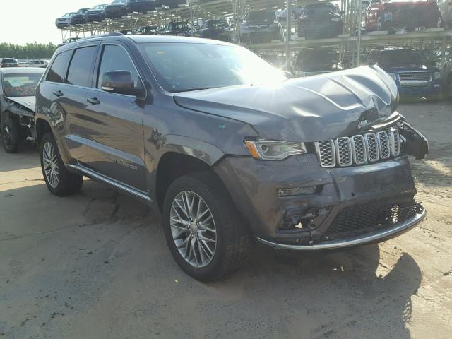 1C4RJFJT0HC755210 - 2017 JEEP GRAND CHER GRAY photo 1