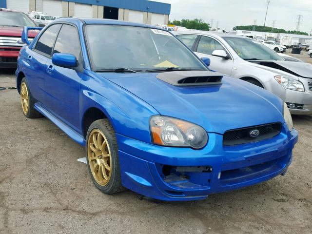 JF1GD70644L522334 - 2004 SUBARU IMPREZA WR BLUE photo 1