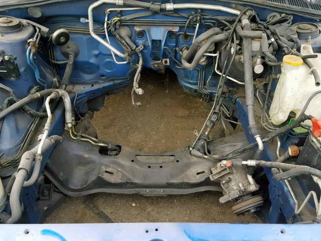 JF1GD70644L522334 - 2004 SUBARU IMPREZA WR BLUE photo 7