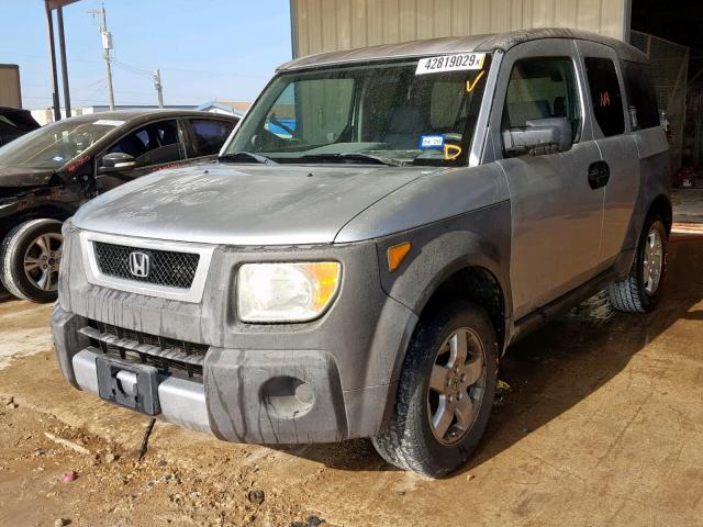 5J6YH18584L010131 - 2004 HONDA ELEMENT EX SILVER photo 2