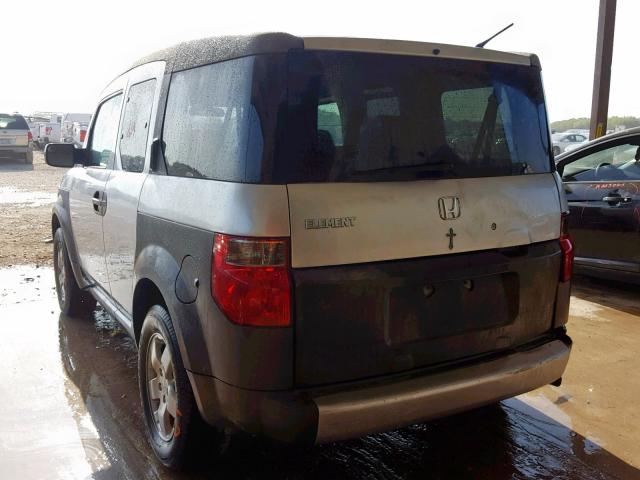 5J6YH18584L010131 - 2004 HONDA ELEMENT EX SILVER photo 3