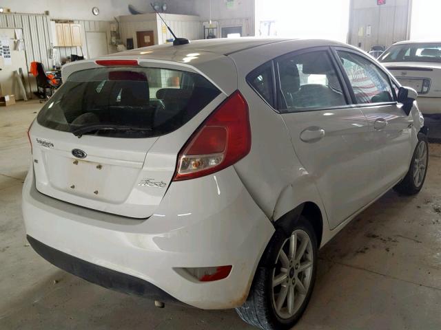 3FADP4EJ1HM136349 - 2017 FORD FIESTA SE WHITE photo 4