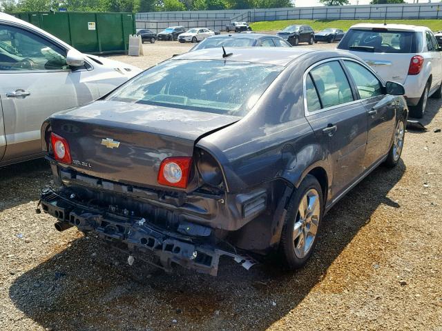 1G1ZC5EB5A4150775 - 2010 CHEVROLET MALIBU 1LT 灰色 照片 4