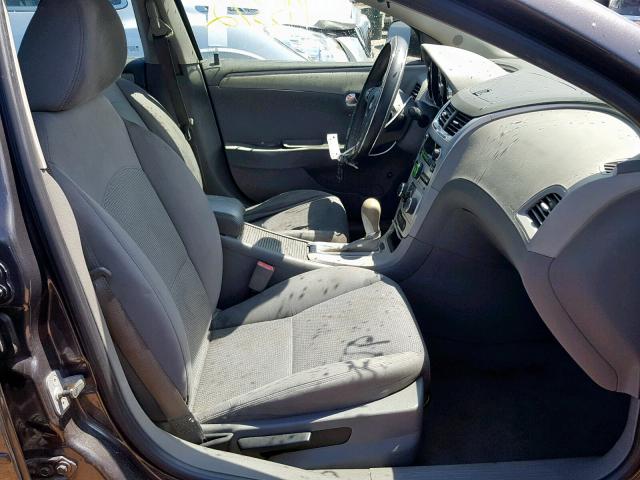 1G1ZC5EB5A4150775 - 2010 CHEVROLET MALIBU 1LT 灰色 照片 5