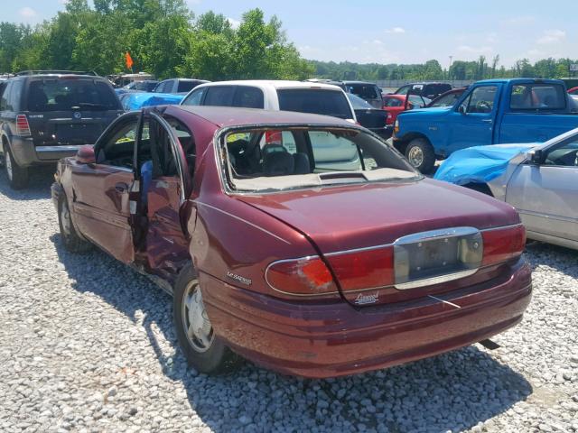 1G4HP54KXY4165660 - 2000 BUICK LESABRE CU MAROON photo 3