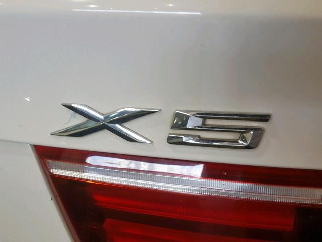 5UXZV8C52CL422898 - 2012 BMW X5 XDRIVE5 WHITE photo 9