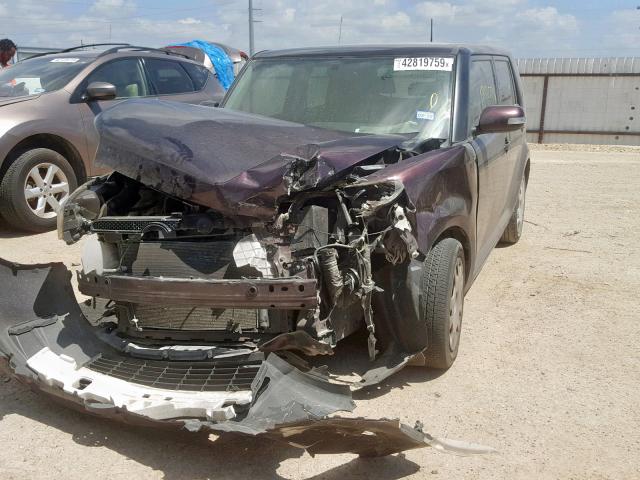 JTLZE4FE0CJ013272 - 2012 TOYOTA SCION XB 紫色 照片 2