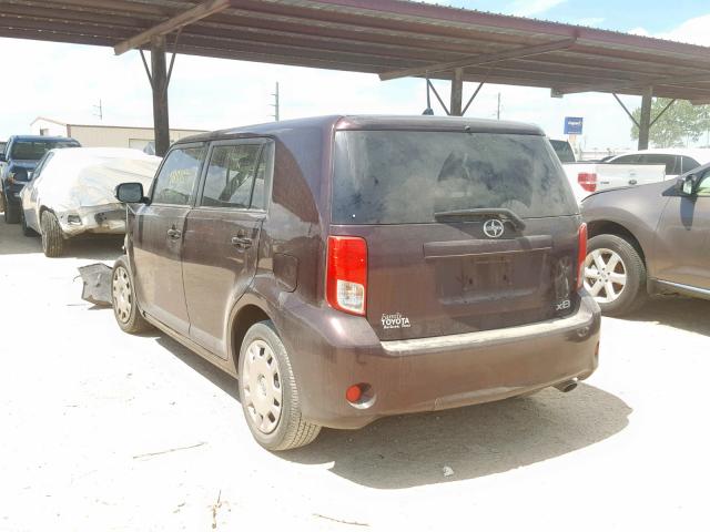 JTLZE4FE0CJ013272 - 2012 TOYOTA SCION XB 紫色 照片 3