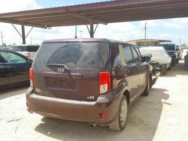 JTLZE4FE0CJ013272 - 2012 TOYOTA SCION XB 紫色 照片 4