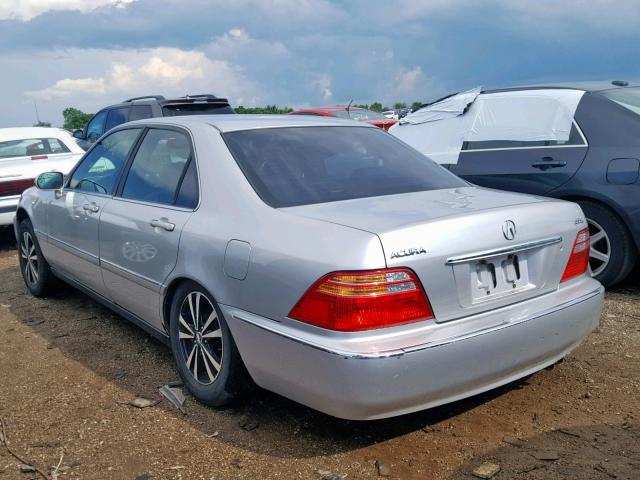 JH4KA9656YC007850 - 2000 ACURA 3.5RL SILVER photo 3