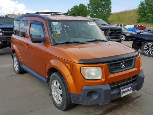 5J6YH28766L010848 - 2006 HONDA ELEMENT EX ORANGE photo 1