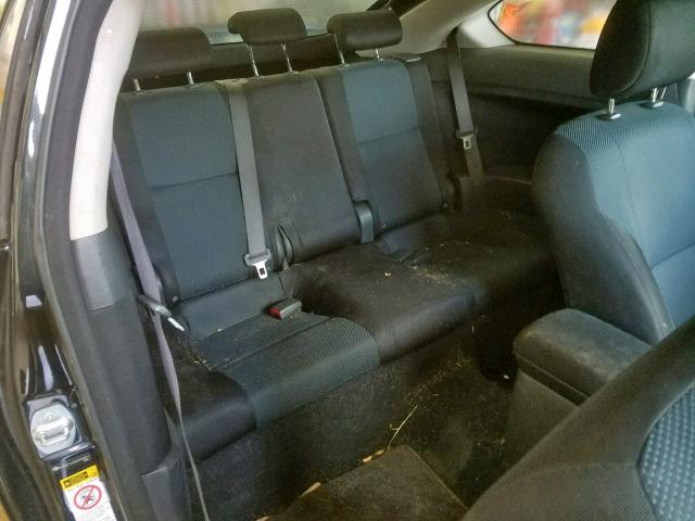 JTKDE167870194311 - 2007 TOYOTA SCION TC შავი ფოტო 6