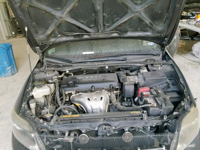 JTKDE167870194311 - 2007 TOYOTA SCION TC შავი ფოტო 7