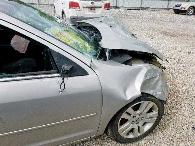 3FAHP08158R247527 - 2008 FORD FUSION SEL SILVER photo 10