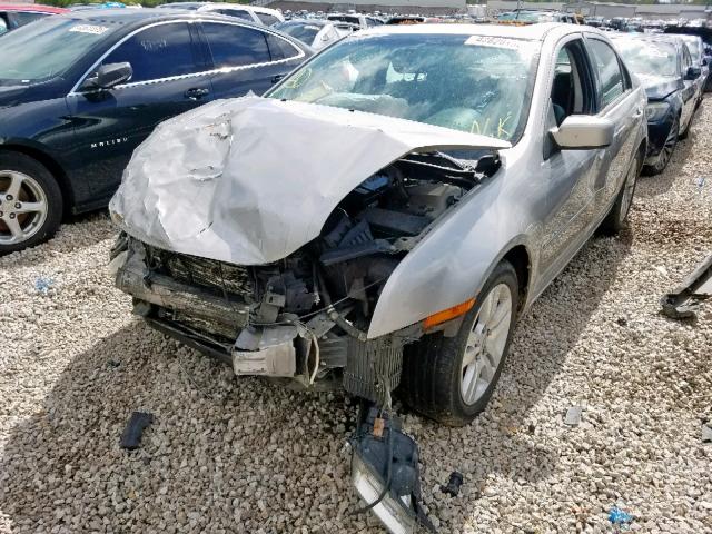 3FAHP08158R247527 - 2008 FORD FUSION SEL SILVER photo 2