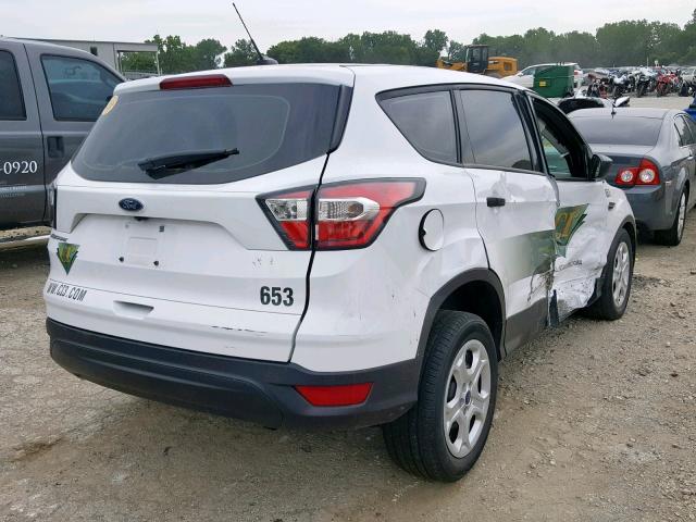 1FMCU0F7XHUA50667 - 2017 FORD ESCAPE S WHITE photo 4