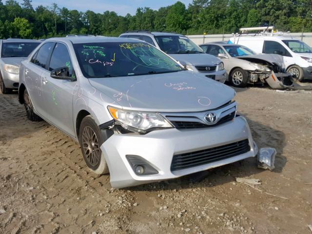 4T1BF1FK7CU191317 - 2012 TOYOTA CAMRY BASE SILVER photo 1