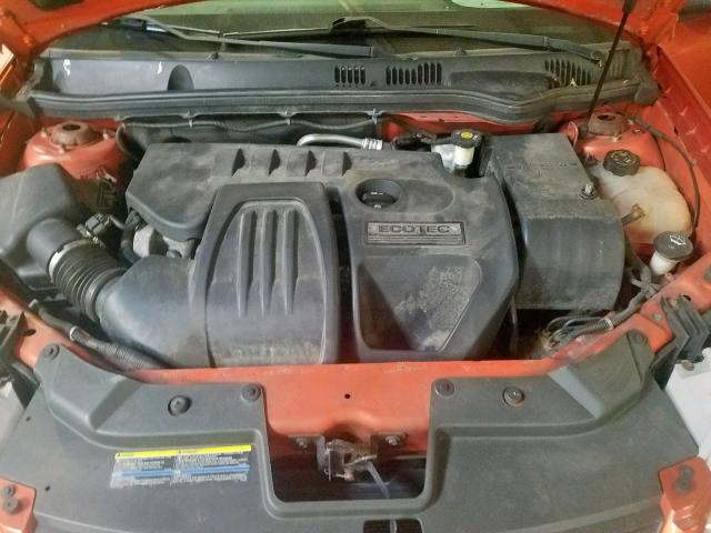 1G1AM58B067668031 - 2006 CHEVROLET COBALT SS ORANGE photo 7