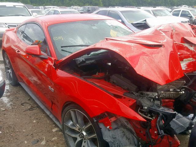 1FA6P8CF3F5413228 - 2015 FORD MUSTANG GT RED photo 5