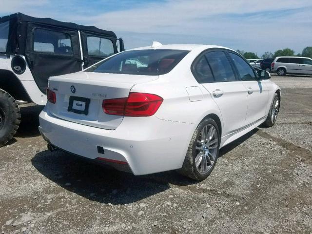 WBA8D9C53HK678256 - 2017 BMW 330 XI WHITE photo 4