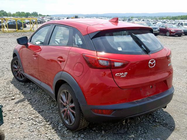 JM1DKFC75H0150933 - 2017 MAZDA CX-3 TOURI RED photo 3