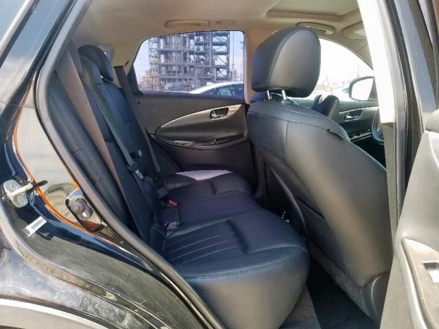 JNKAJ09E28M301257 - 2008 INFINITI EX35 BASE BLACK photo 6