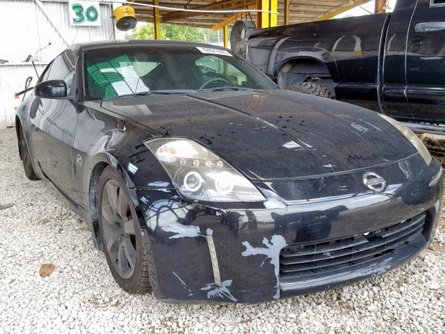 JN1AZ34D34T160194 - 2004 NISSAN 350Z COUPE BLACK photo 1