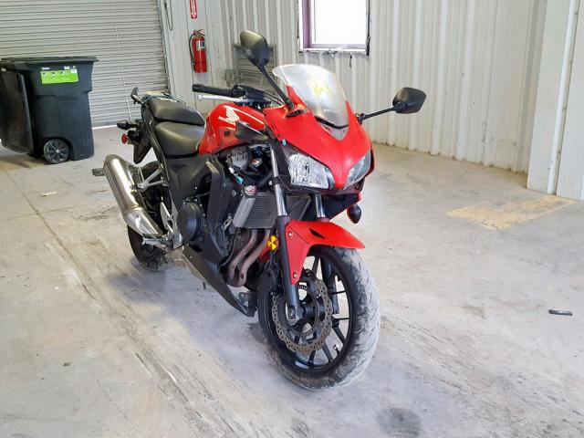 MLHPC4409D5000365 - 2013 HONDA CBR500 RA- RED photo 1