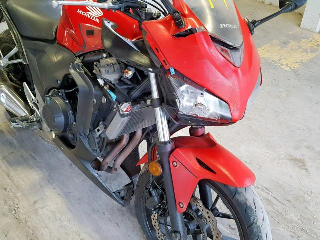 MLHPC4409D5000365 - 2013 HONDA CBR500 RA- RED photo 9