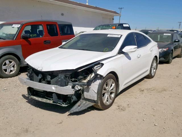 KMHFG4JG9DA262491 - 2013 HYUNDAI AZERA WHITE photo 2