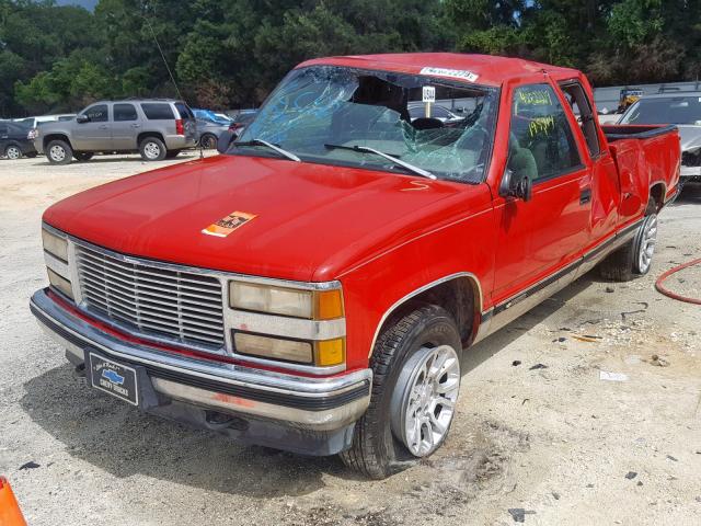 1GCEK19K3SE256763 - 1995 CHEVROLET GMT-400 K1 RED photo 2