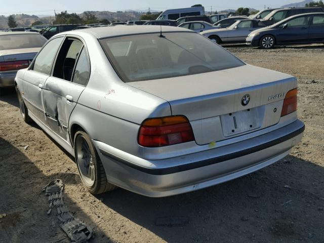 WBADN634XYGM68659 - 2000 BMW 540 I AUTO SILVER photo 3