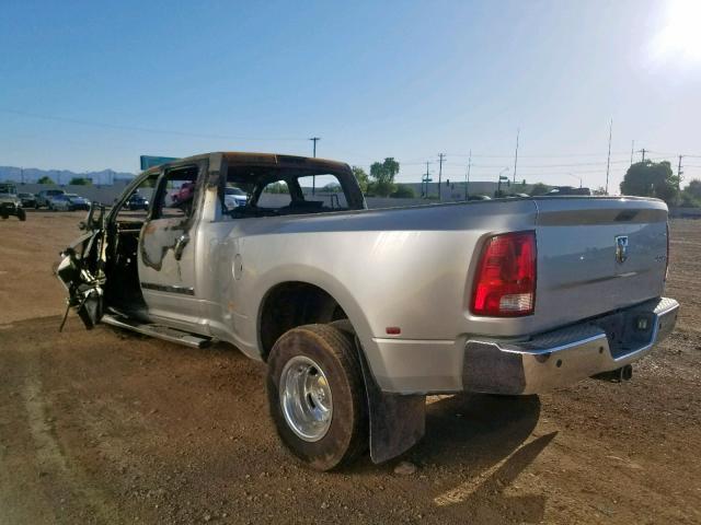 3D73Y4CL0BG507892 - 2011 DODGE RAM 3500 SILVER photo 3