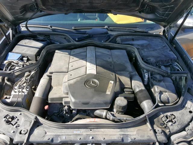 WDBUF83J86X190308 - 2006 MERCEDES-BENZ E 500 4MAT GRAY photo 7