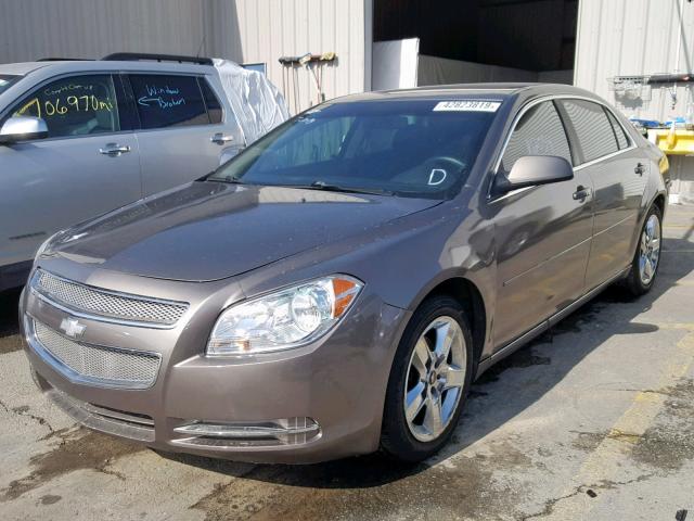 1G1ZC5E06AF319298 - 2010 CHEVROLET MALIBU 1LT CHARCOAL photo 2