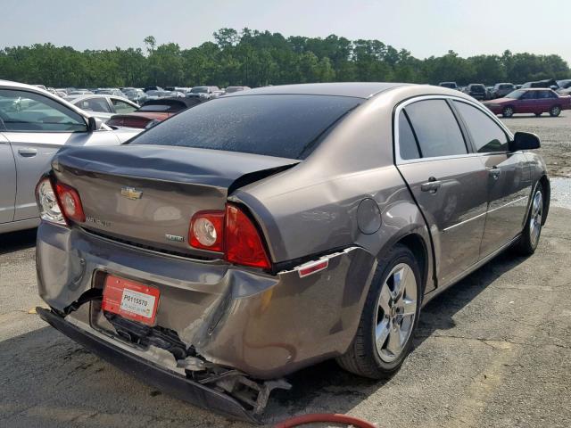 1G1ZC5E06AF319298 - 2010 CHEVROLET MALIBU 1LT CHARCOAL photo 4