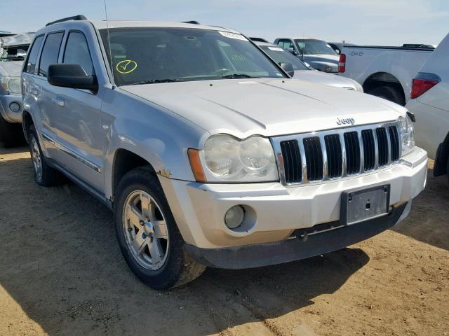 1J8HR58215C732275 - 2005 JEEP GRAND CHER SILVER photo 1