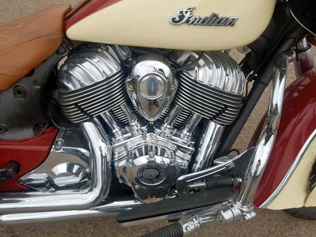56KTRAAA2F3323340 - 2015 INDIAN MOTORCYCLE CO. ROADMASTER TWO TONE photo 7