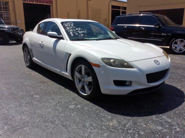 JM1FE17N450141454 - 2005 MAZDA RX8 WHITE photo 1