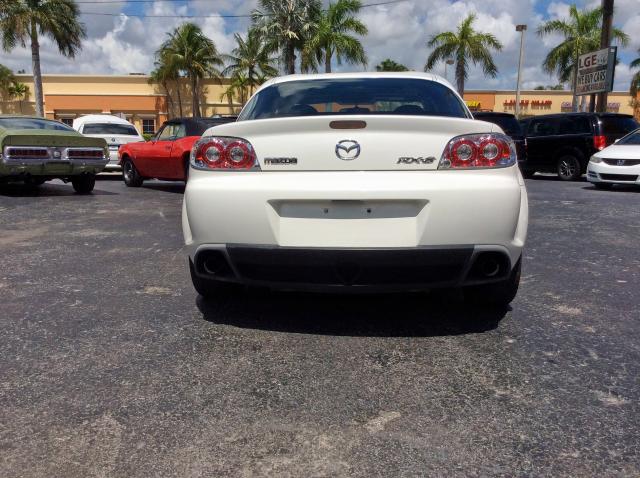 JM1FE17N450141454 - 2005 MAZDA RX8 WHITE photo 10