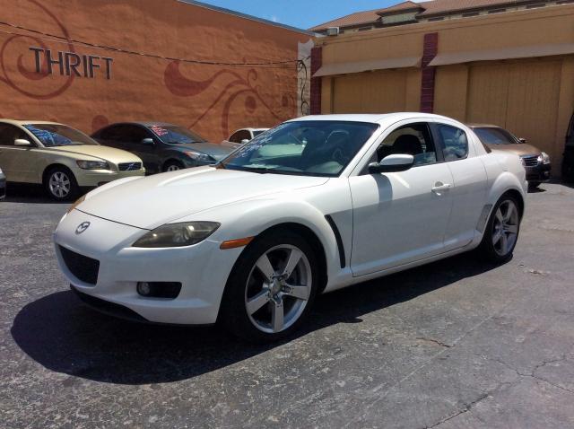 JM1FE17N450141454 - 2005 MAZDA RX8 WHITE photo 4