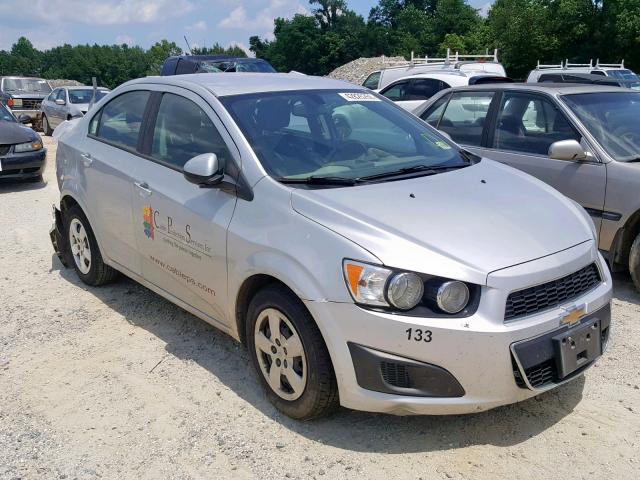 1G1JA5SHXG4165373 - 2016 CHEVROLET SONIC LS 银色 照片 1