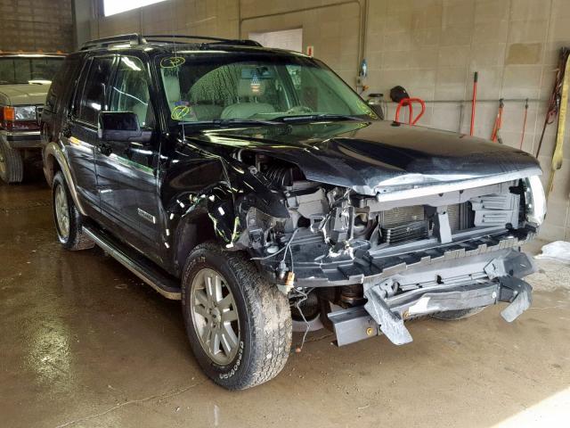 1FMEU74E18UA67036 - 2008 FORD EXPLORER E BLACK photo 1